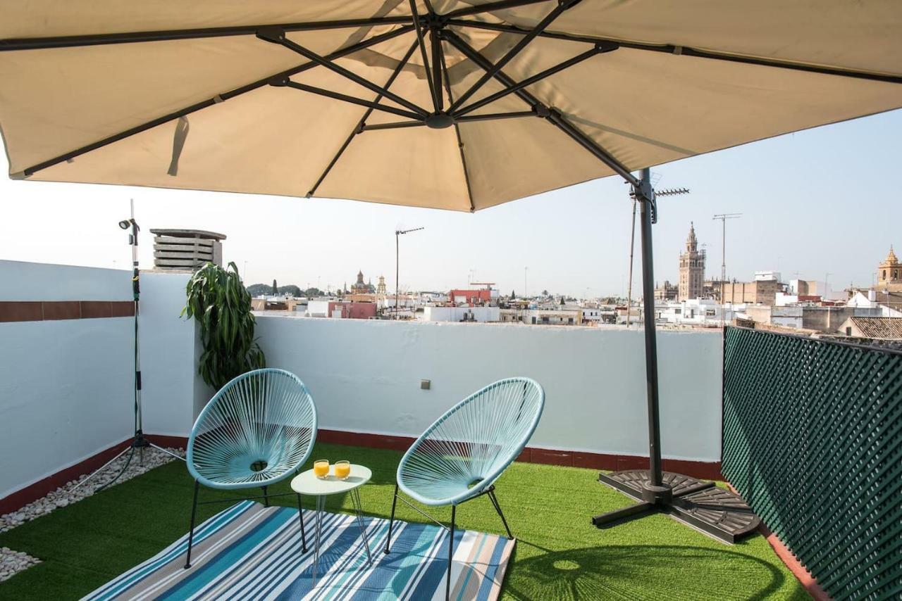 Atico Centrico Con Vistas Lejlighed Sevilla Eksteriør billede
