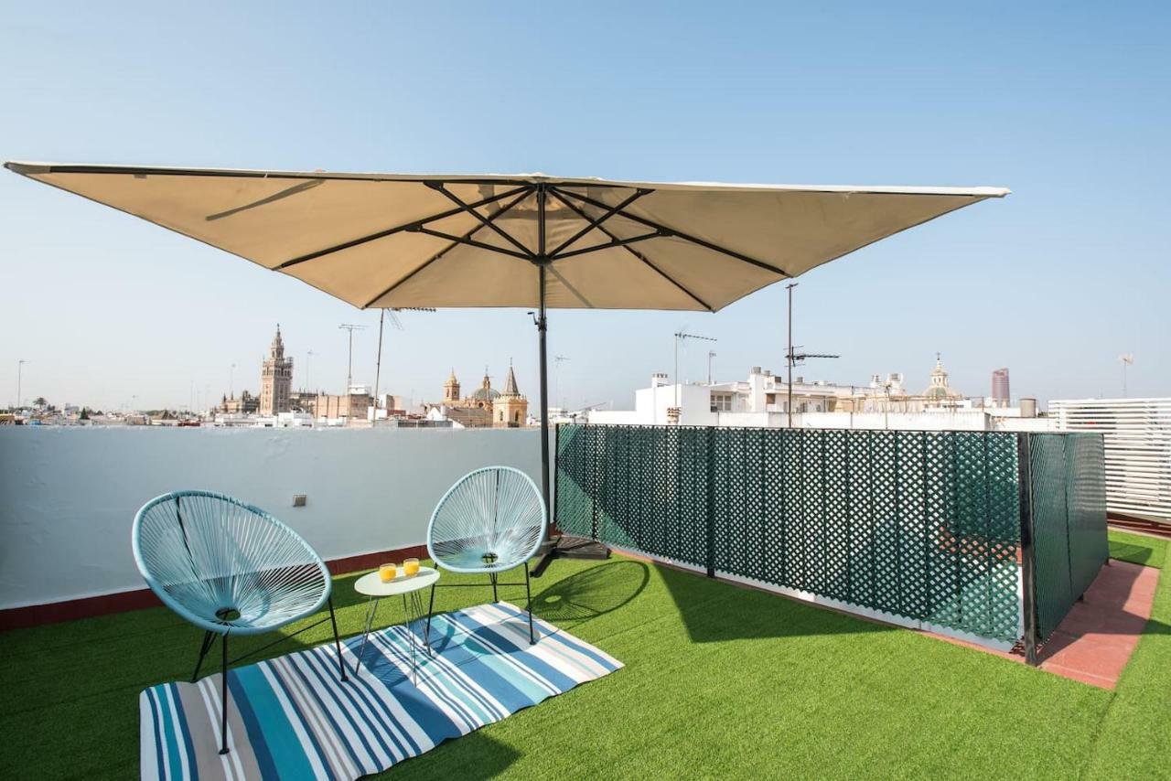 Atico Centrico Con Vistas Lejlighed Sevilla Eksteriør billede