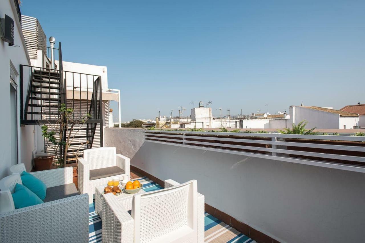 Atico Centrico Con Vistas Lejlighed Sevilla Eksteriør billede