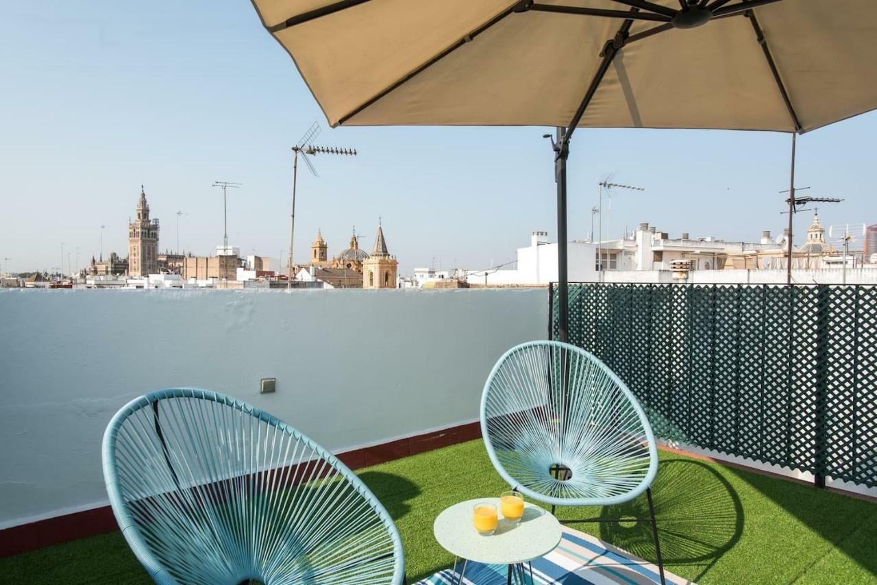 Atico Centrico Con Vistas Lejlighed Sevilla Eksteriør billede