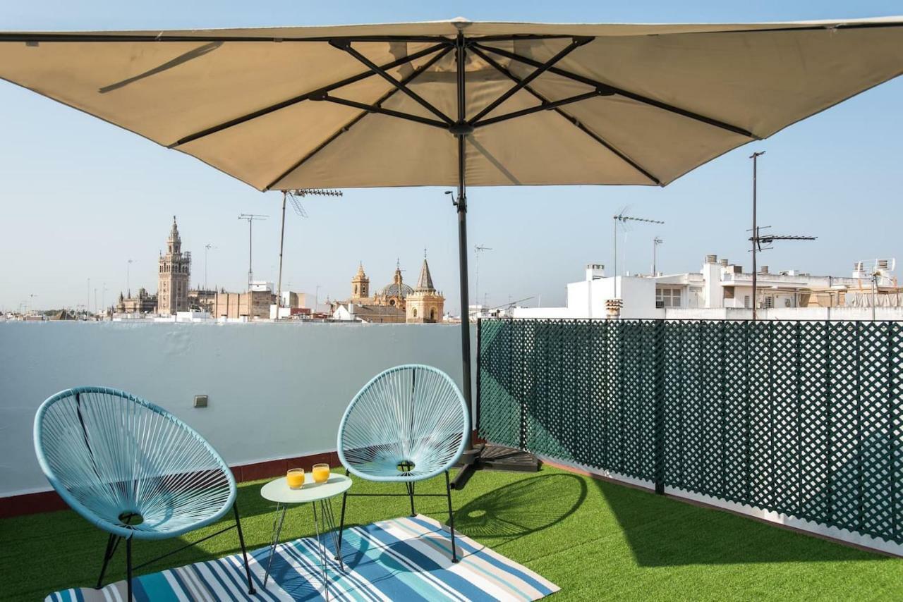 Atico Centrico Con Vistas Lejlighed Sevilla Eksteriør billede